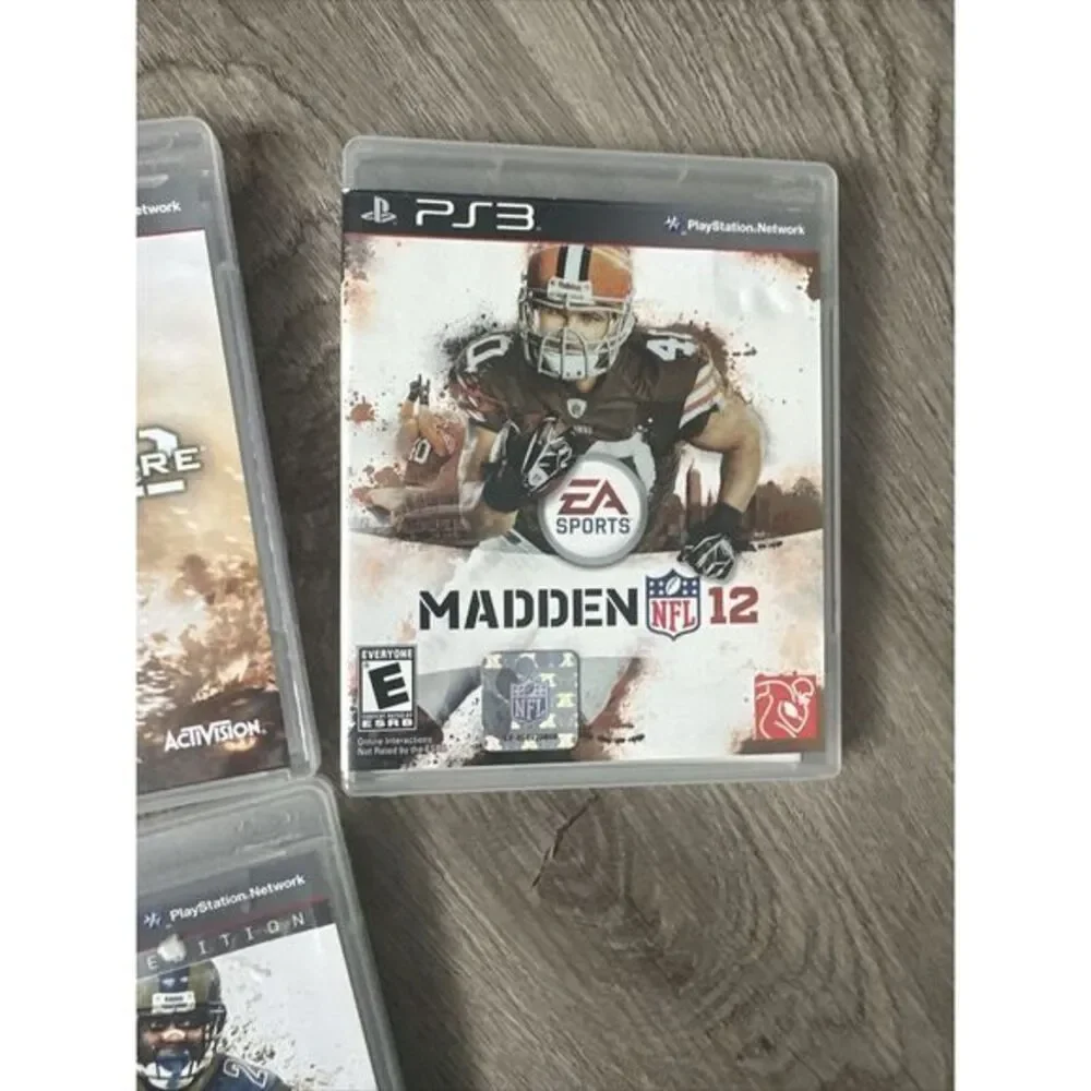 PS3 games Lot of 4 NBA2k, Madden 12, Madden 12 HOF edition, COD Modern Warfare 2